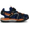 Geox Jr BorealisSandali Da TrekkingNavy Orange Bambini Sandali GE114G03Z-K13