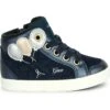 Geox B KilwiScarpe Primi PassiDark Navy Silver Bambini Scarpe Neonato GE116D03D-K11
