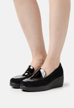 Geox Ilde - Scarpe Con Plateau - Black