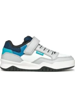 Geox J Perth B E Tumb Gbk Sneakers BasseLight Grey Light Blue Bambini Sneakers ZZO27D947-C11