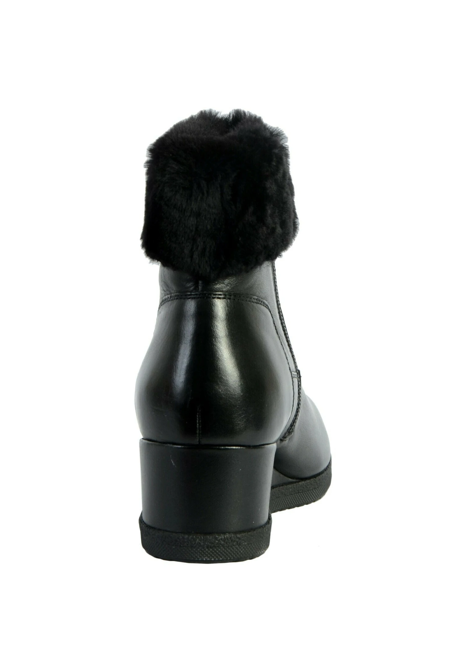 Geox Anylla- Stivaletti Con La Zeppa - Noir 2 Geox Anylla- Stivaletti Con La Zeppa - Noir - immagine 2