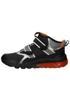 Geox Sneakers BasseBlack/Orange Bambini Scarpe Neonato GE114D0JE-Q11