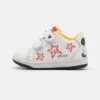 Geox Disney Mickey Mouse New Flick UnisexSneakers BasseWhite Bambini Sneakers GE116D01M-A11