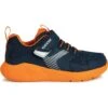 Geox J Sprintye B. A - Sneakers Basse - Navy Orange