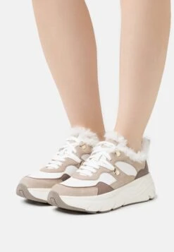 Geox Diamanta - Sneakers Basse - White/Sand