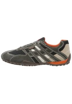 Geox Uomo Snake - Sneakers Basse - Dark Grey