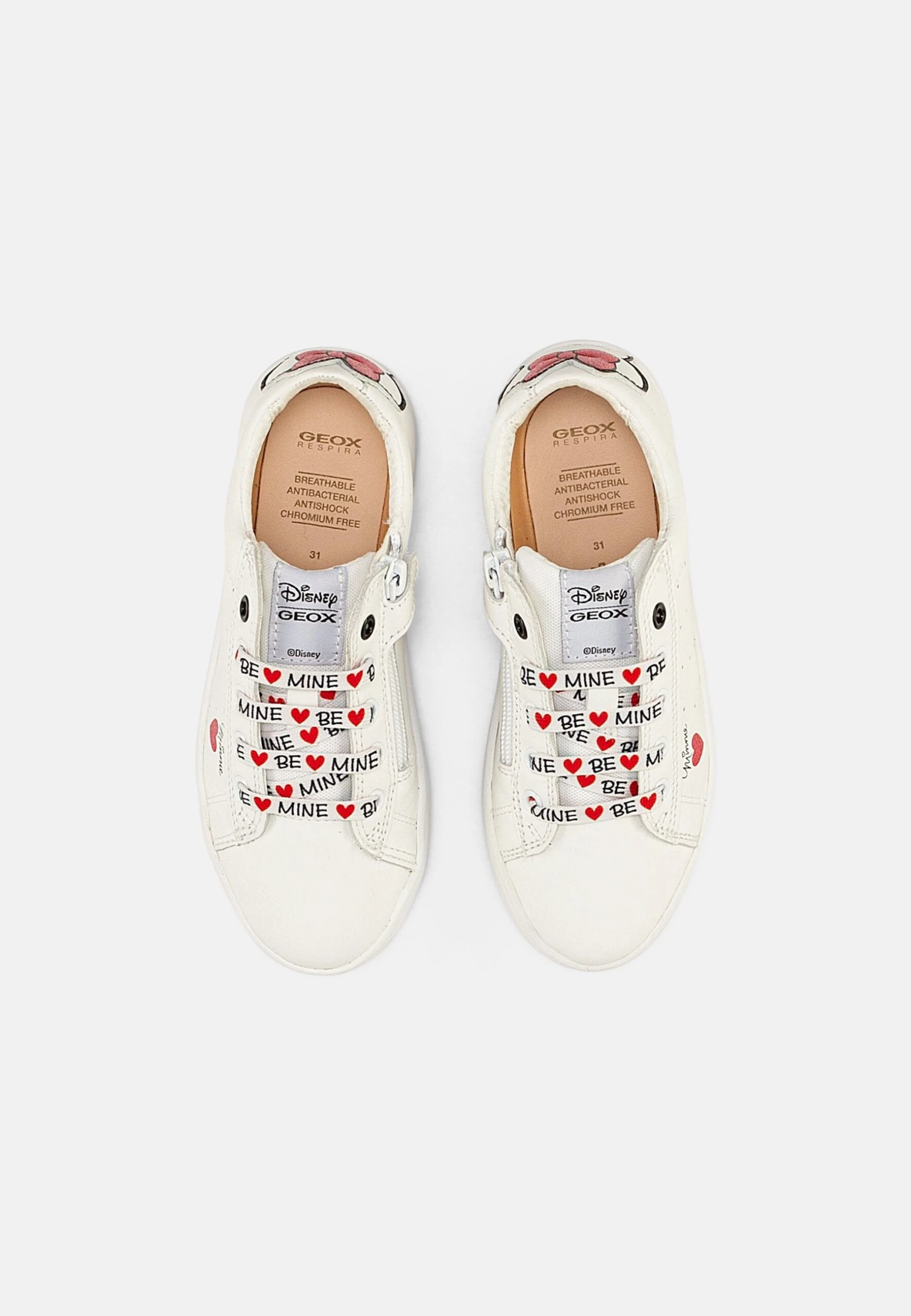 Geox Disney Minnie Mouse Kathe GirlSneakers BasseWhite/Red Bambini Sneakers GE113D0CX-A11 4 Geox Disney Minnie Mouse Kathe GirlSneakers BasseWhite/Red Bambini Sneakers GE113D0CX-A11 - immagine 4