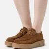 Geox ElideaStringateDark Camel Donna Scarpe Piatte GE111E07Z-O11