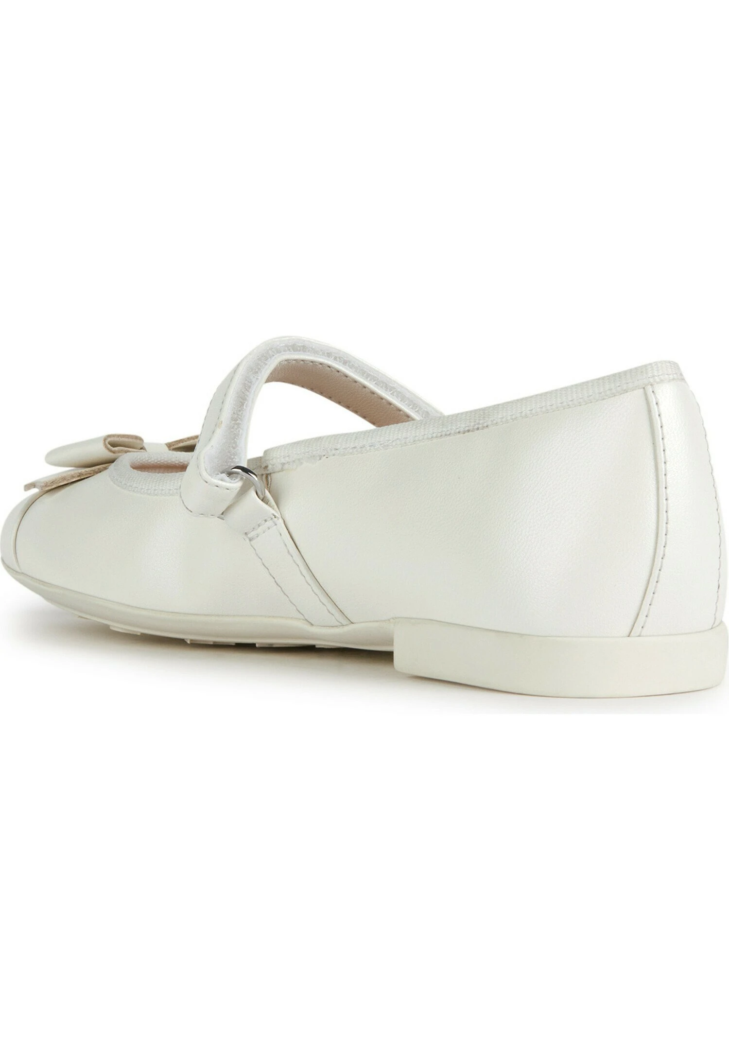 Geox Jr Plie' - Ballerine Con Cinturino - White 4 Geox Jr Plie' - Ballerine Con Cinturino - White - immagine 4