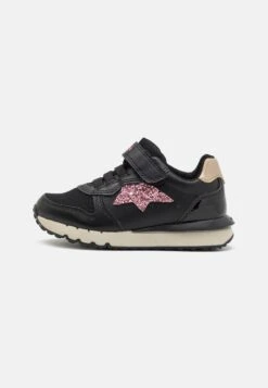 Geox Fastics Girl - Sneakers Basse - Black/Dark Pink