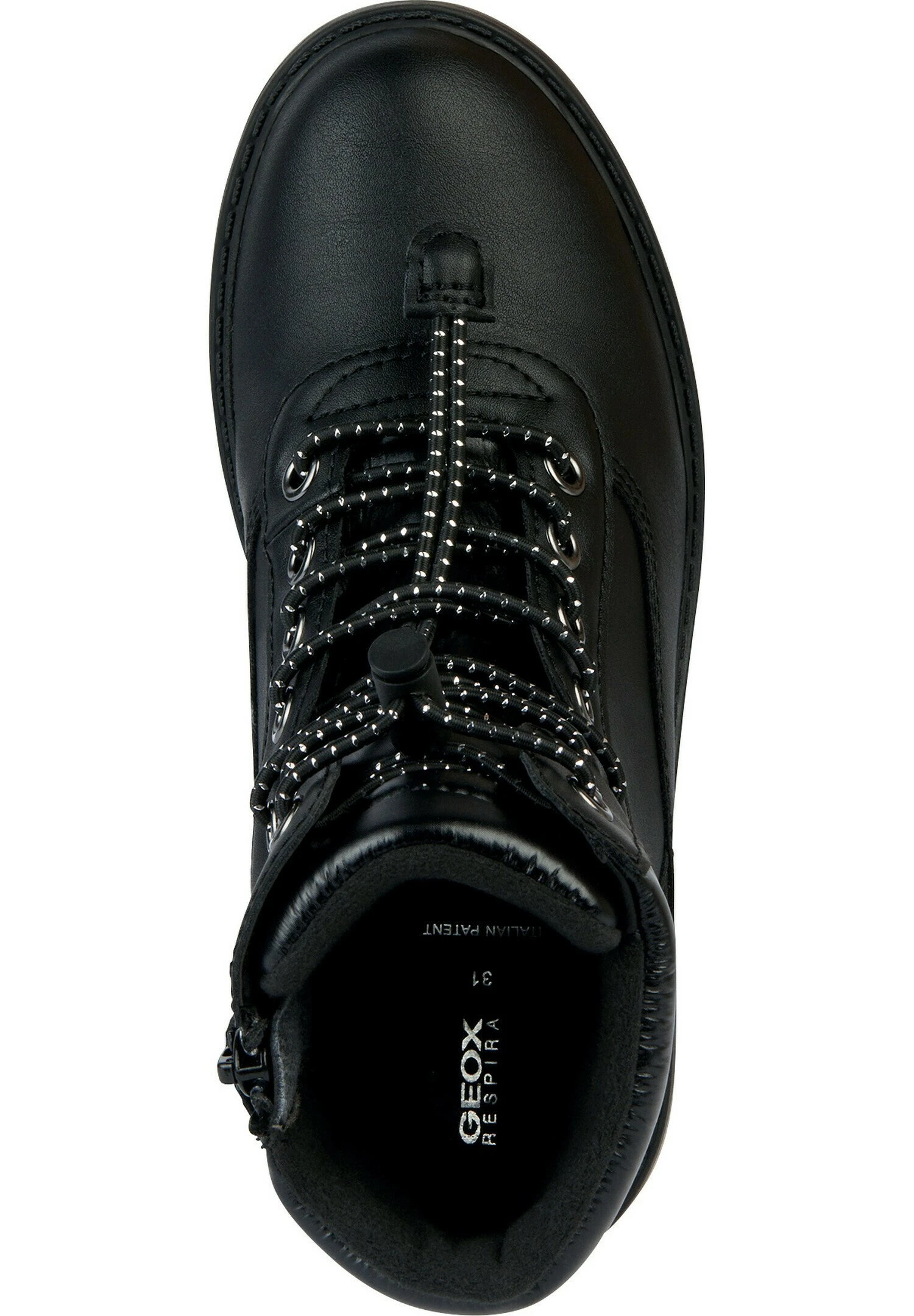 Geox J Casey B AbxStivaletti StringatiBlack Bambini Stivali GE113I05N-Q11 3 Geox J Casey B AbxStivaletti StringatiBlack Bambini Stivali GE113I05N-Q11 - immagine 3