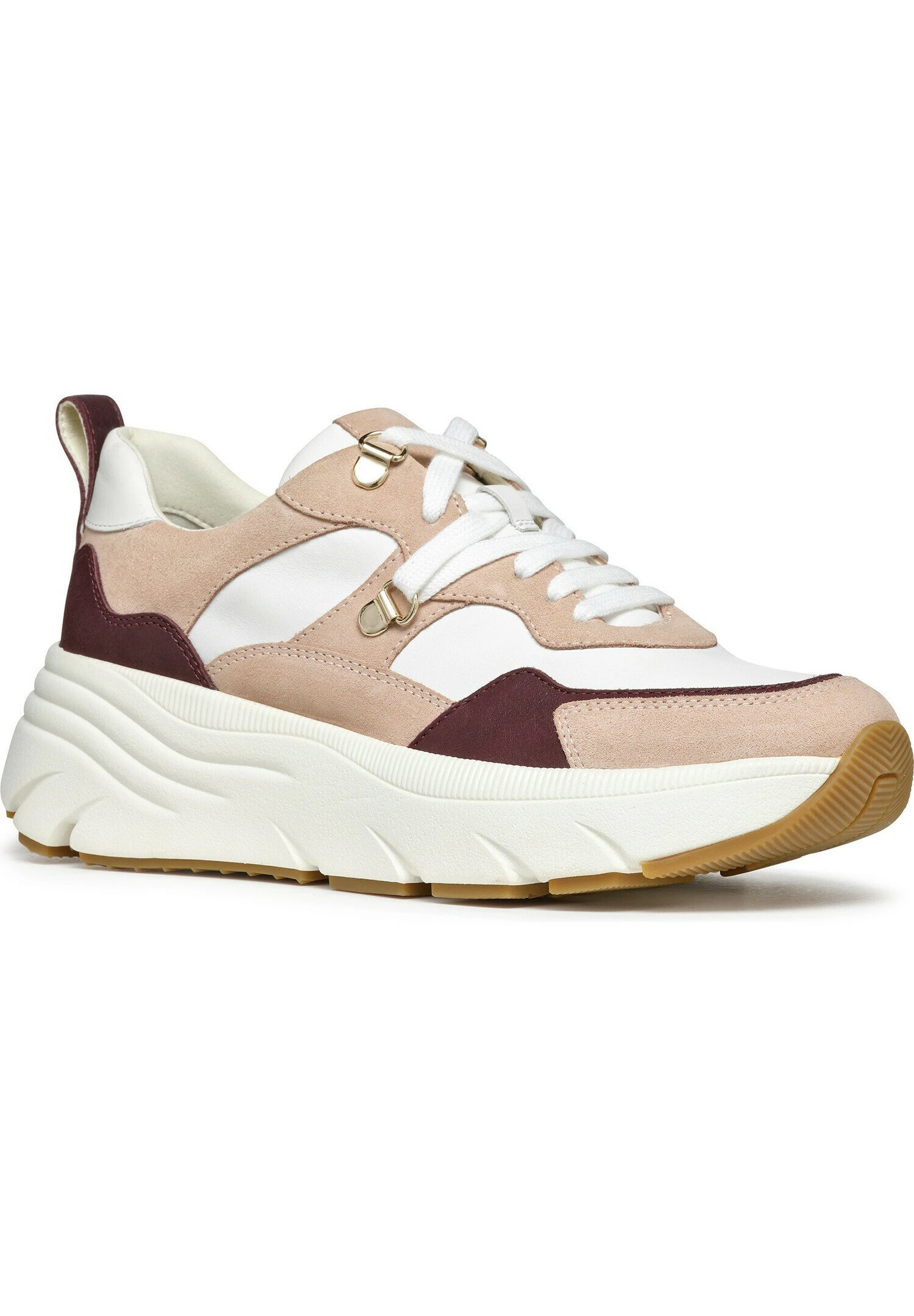 Geox D Diamanta - Sneakers Basse - White Nude 2 Geox D Diamanta - Sneakers Basse - White Nude - immagine 2