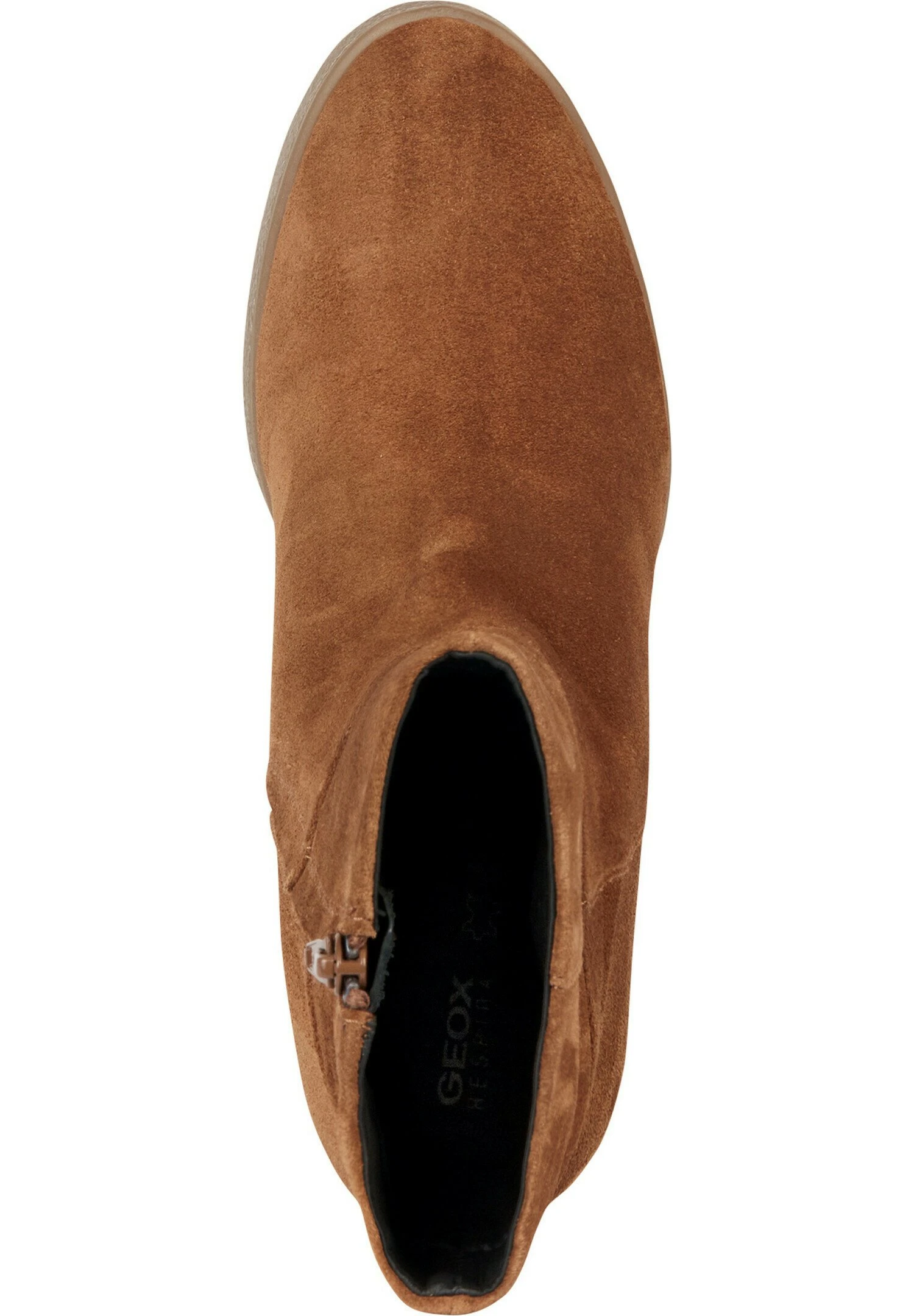 Geox D Elidea - Stivaletti Con Tacco - Dark Camel 3 Geox D Elidea - Stivaletti Con Tacco - Dark Camel - immagine 3