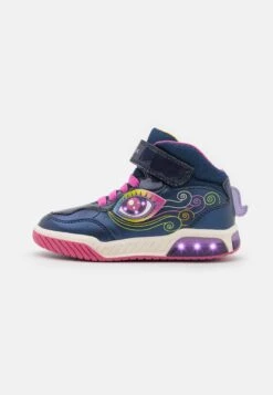 Geox Inek Girl Light UpSneakers AlteNavy/Multi-Coloured Bambini Sneakers GE113D0IA-K11