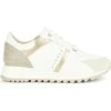 Geox D TabelyaSneakers BasseWhite Light Sand Donna Sneakers GE111A1AP-A11