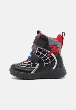 Geox Marvel Spiderman Sveggen Boy AbxStivali AltiBlack/Red Bambini Stivali GE114K029-Q11