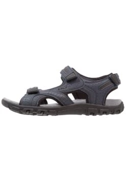 Geox Strada - Sandali Da Trekking - Navy/Dark Grey