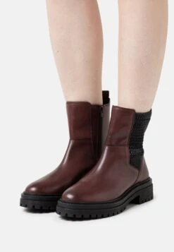 Geox IrideaStivalettiBordeaux/Black Donna Stivaletti GE111N08S-G11