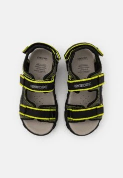Geox Jr StradaSandali Da TrekkingBlack/Fluo Yellow Bambini Sandali GE114G02Q-Q11 -Geox Offerte Negozio faa28d1576904bf6b3f0f9d788d3bf55