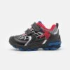 Geox Marvel Spiderman Buller BoyScarpe A StrappoBlack/Red Bambini Scarpe Basse GE114E033-Q11