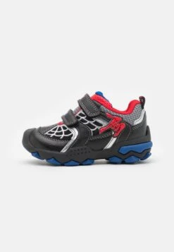 Geox Marvel Spiderman Buller BoyScarpe A StrappoBlack/Red Bambini Scarpe Basse GE114E033-Q11
