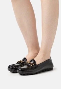 Geox D KosmopolisScarpe Senza LacciBlack Donna Scarpe Piatte GE111E07Y-Q11