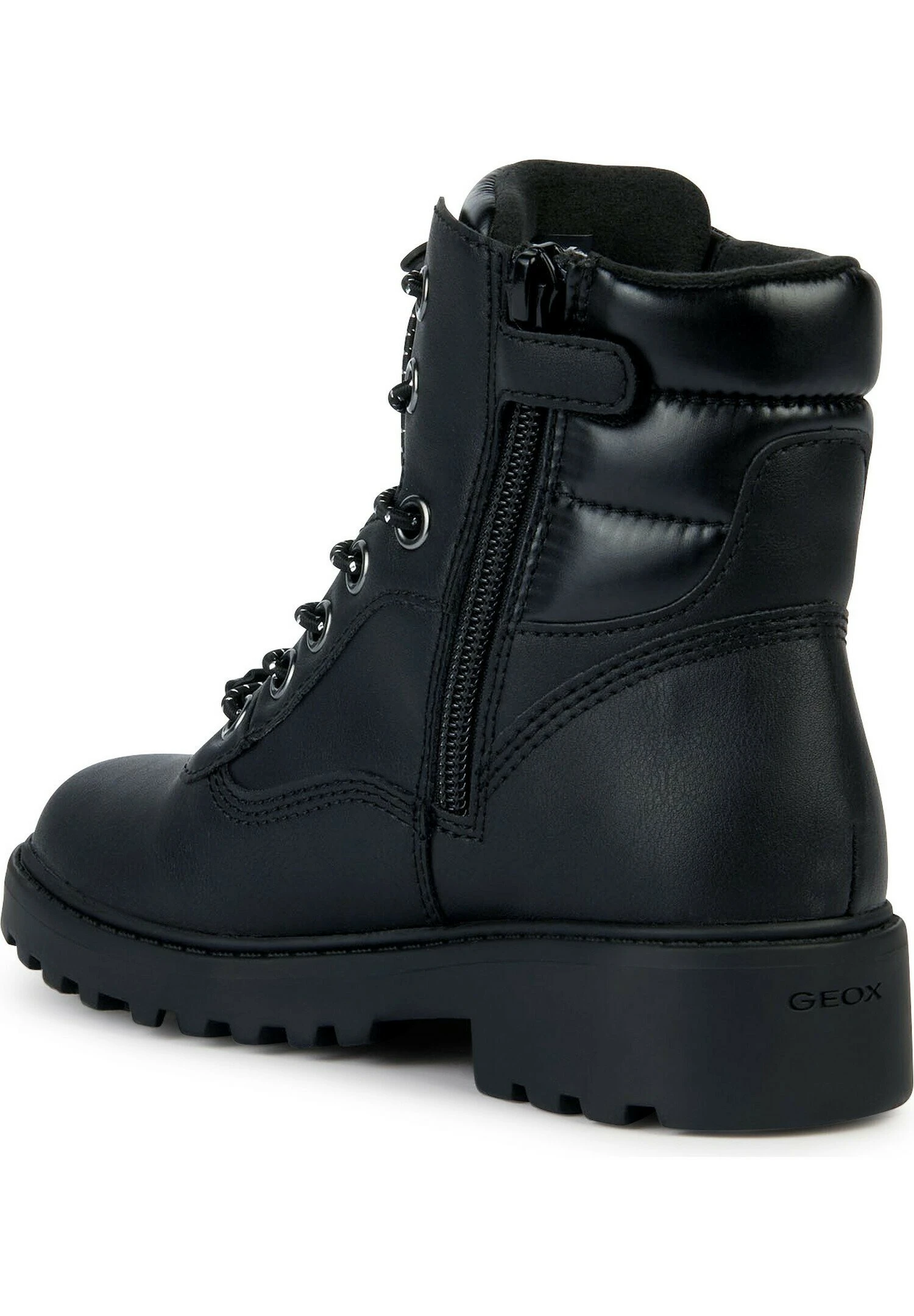 Geox J Casey B AbxStivaletti StringatiBlack Bambini Stivali GE113I05N-Q11 4 Geox J Casey B AbxStivaletti StringatiBlack Bambini Stivali GE113I05N-Q11 - immagine 4